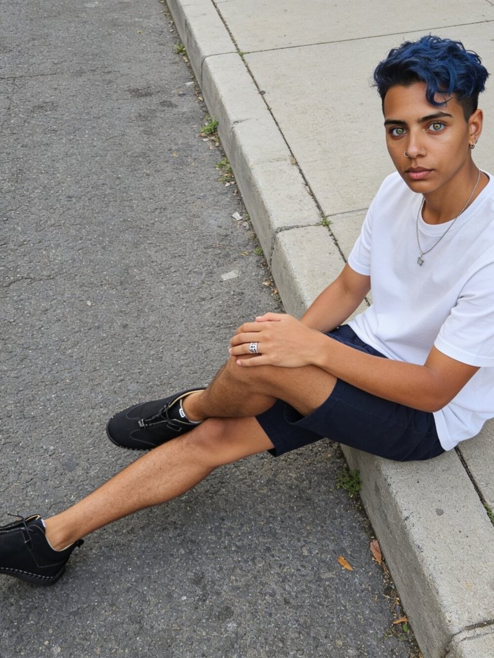 Ankle high shoes